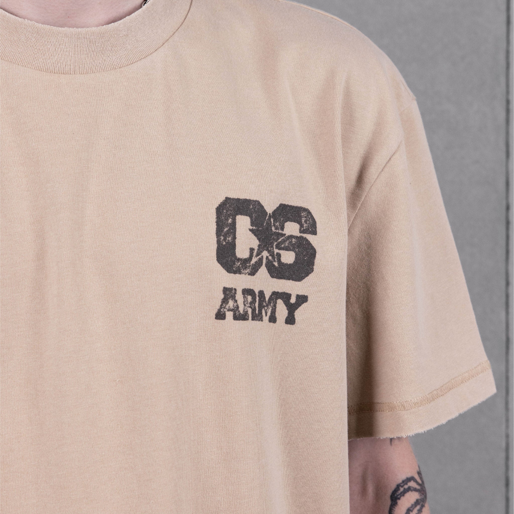 Commons CS Army Tee Faded Beige