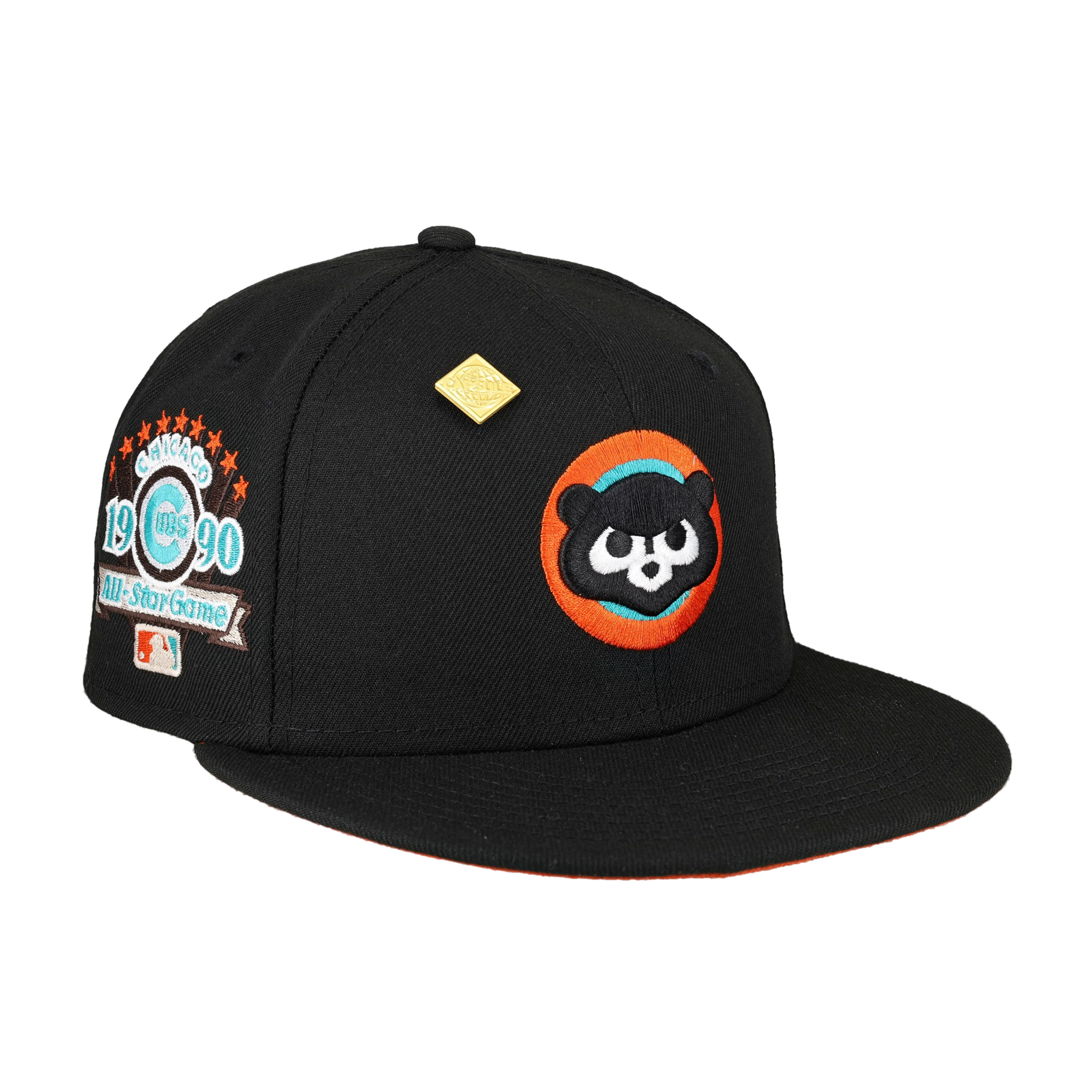 Chicago Cubs 1990 All Star Game Patch 59fifty Fitted Hat