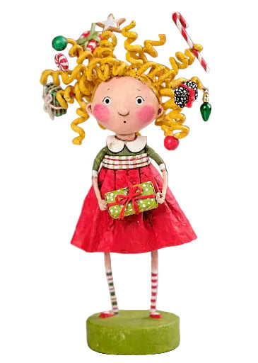 Gabby Giftmas Christmas Figurine by Lori Mitchell — 6.5-Inch Poly Resin Collectible (New 2026)