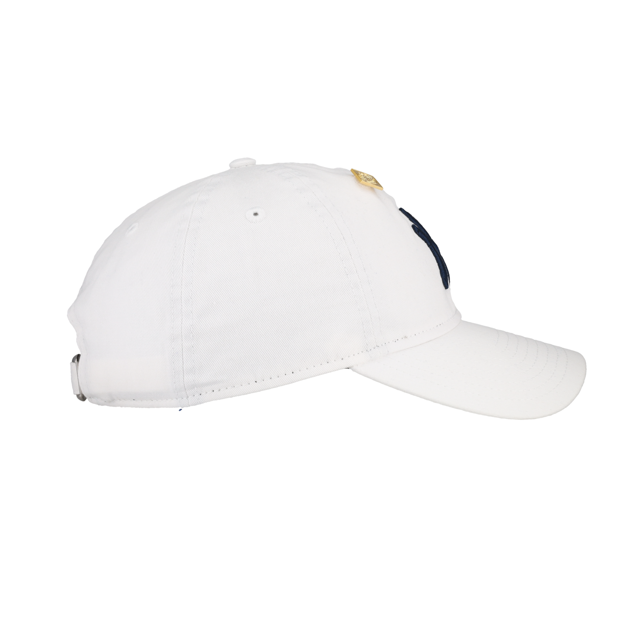 New York Yankees New Era 9Twenty Adjustable Hat (White Navy)