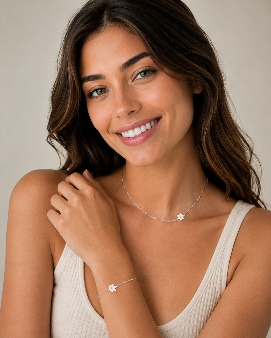 Dani Star of David Classic Diamond Bracelet | Anklet