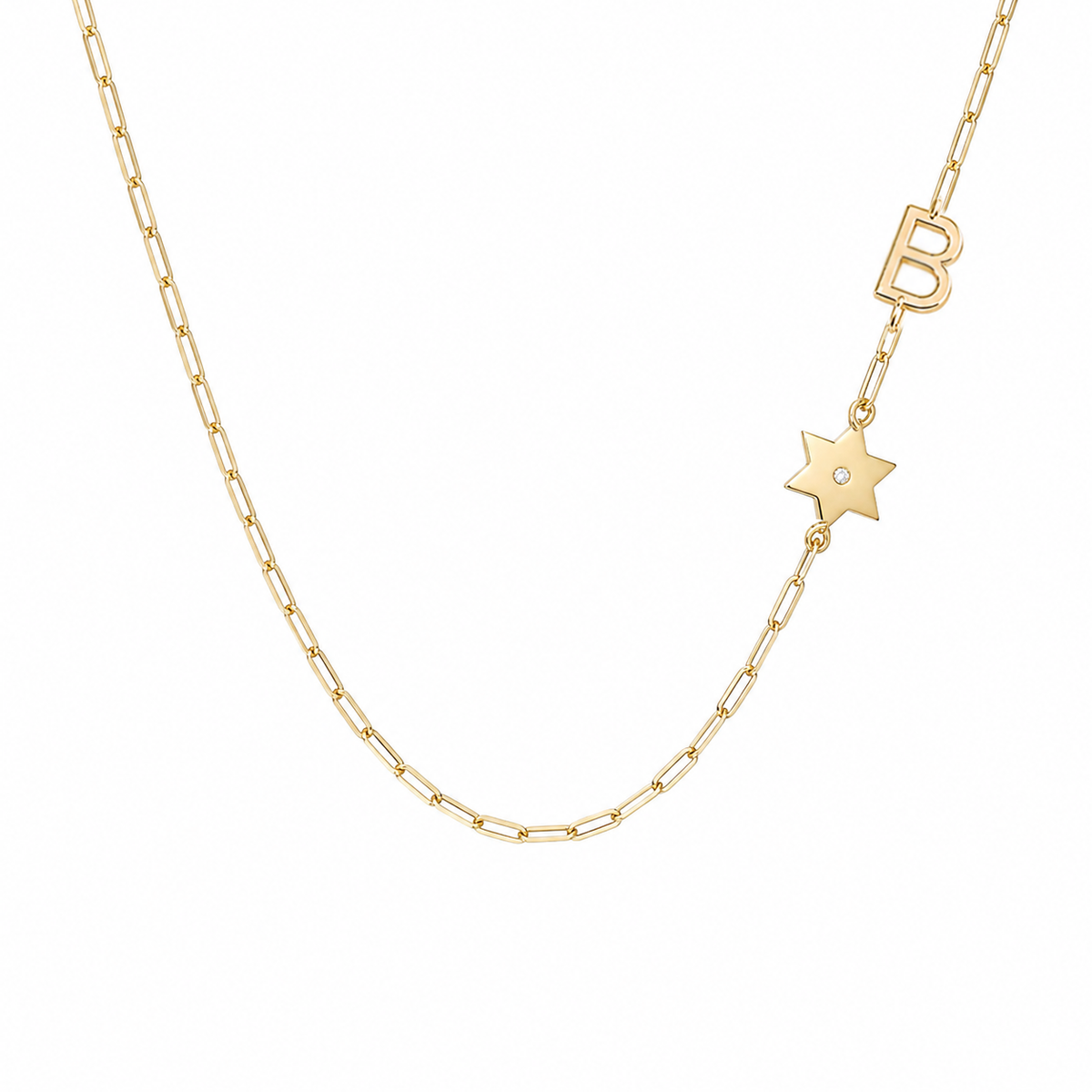 Dani Personalized Star of David Necklace
