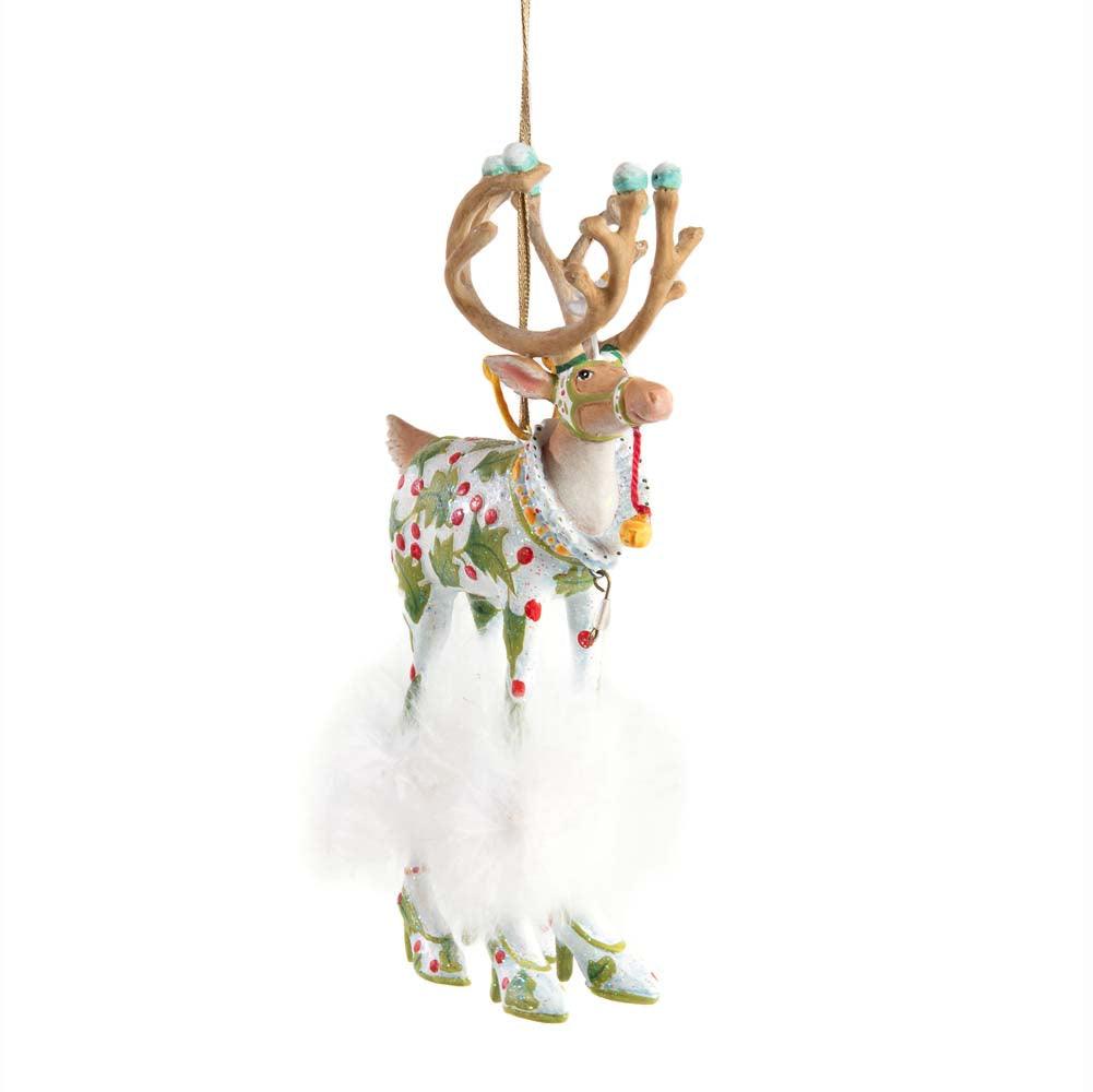 Dash Away Vixen Reindeer Ornament by Patience Brewster by Quirks! at Shirley Shoppe