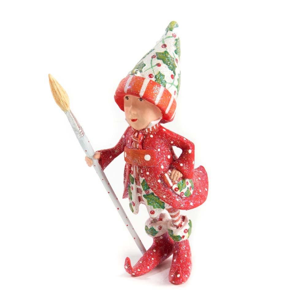 Dash Away Vixen's Elf Ornament by Patience Brewster RETIRED by Quirks! at Shirley Shoppe