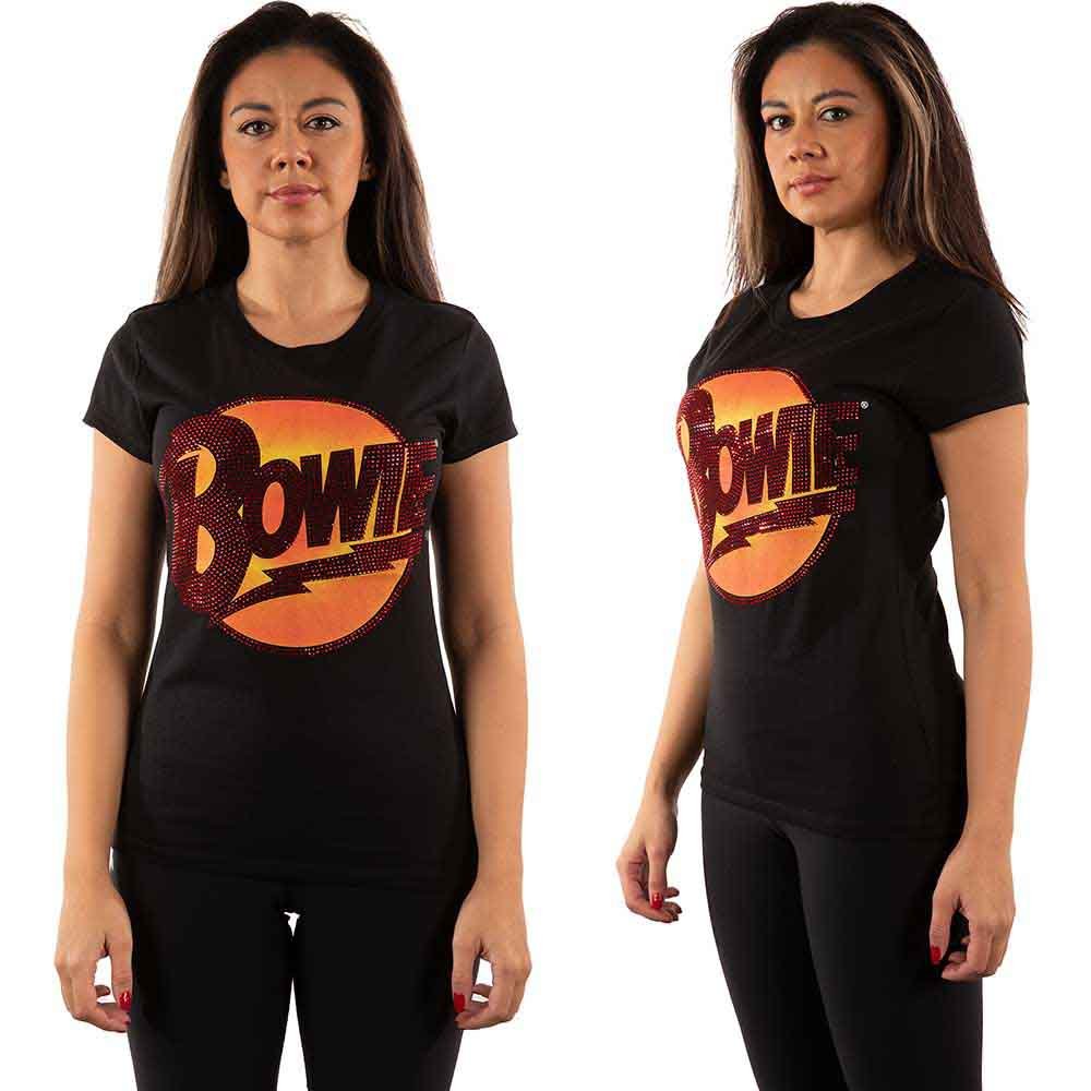 David Bowie Diamond Dogs Logo [T-Shirt] by Rock Band Apparel at Shirley Shoppe