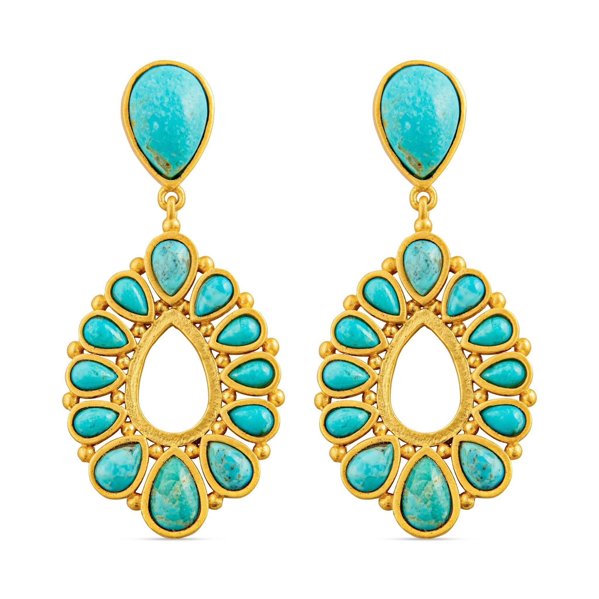 Desert Rain Drop Earrings by Christina Greene at Shirley Shoppe