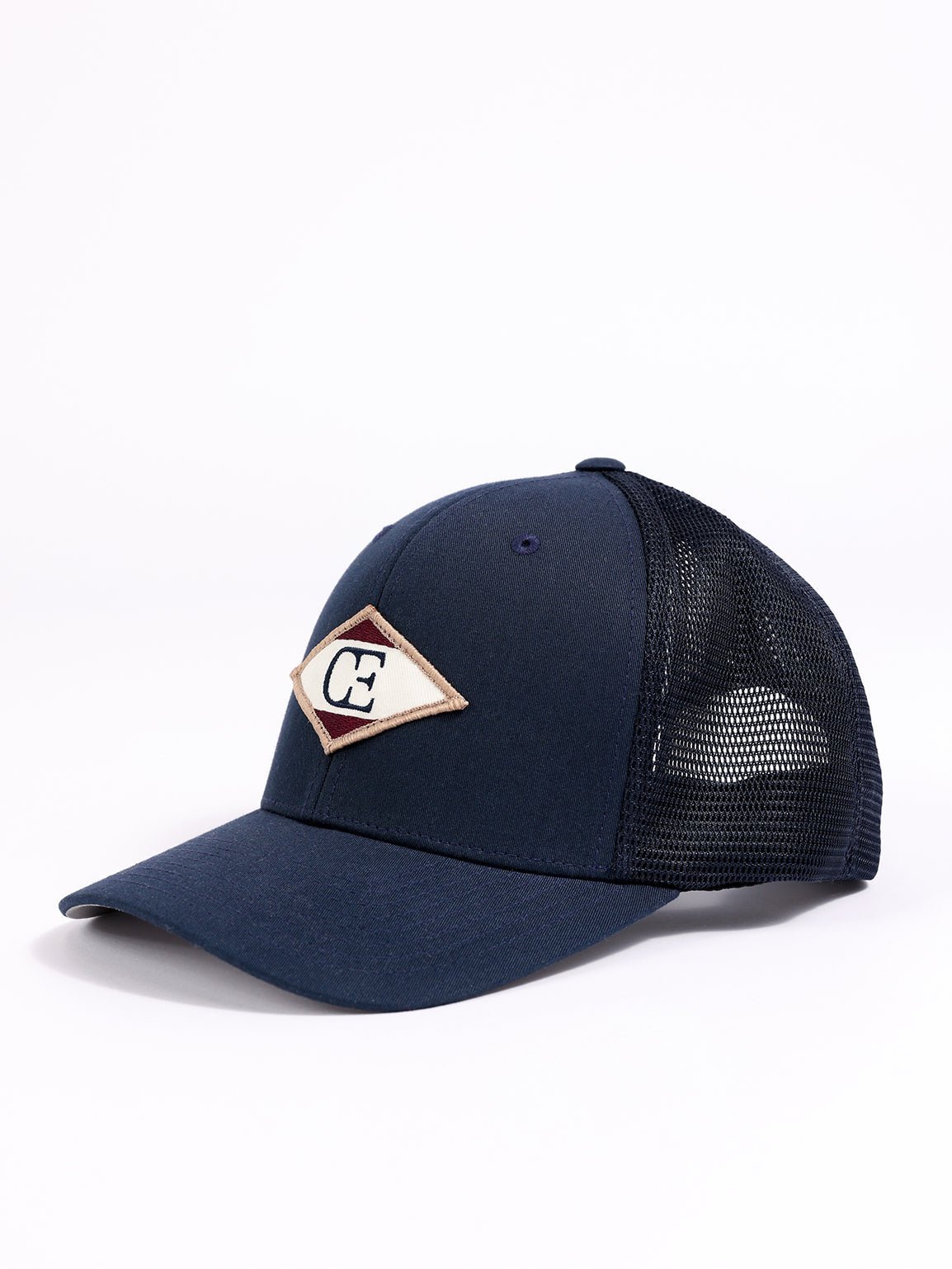 Diamond Mesh Trucker Hat by Cozy Earth at Shirley Shoppe
