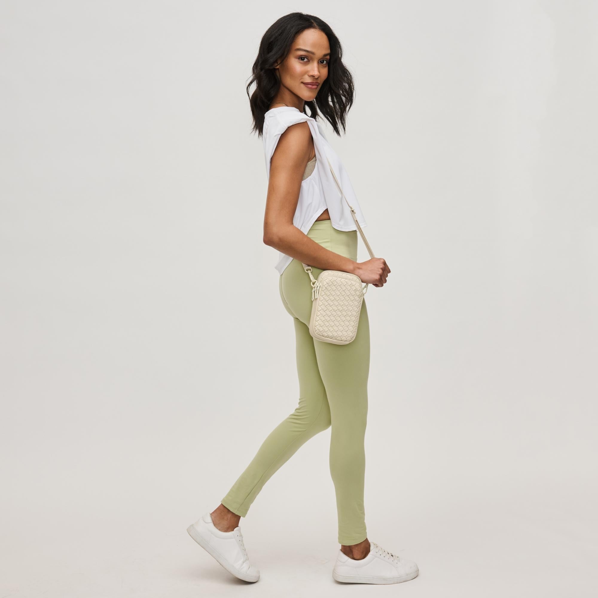 Divide & Conquer - Woven Neoprene Crossbody by Sol and Selene at Shirley Shoppe