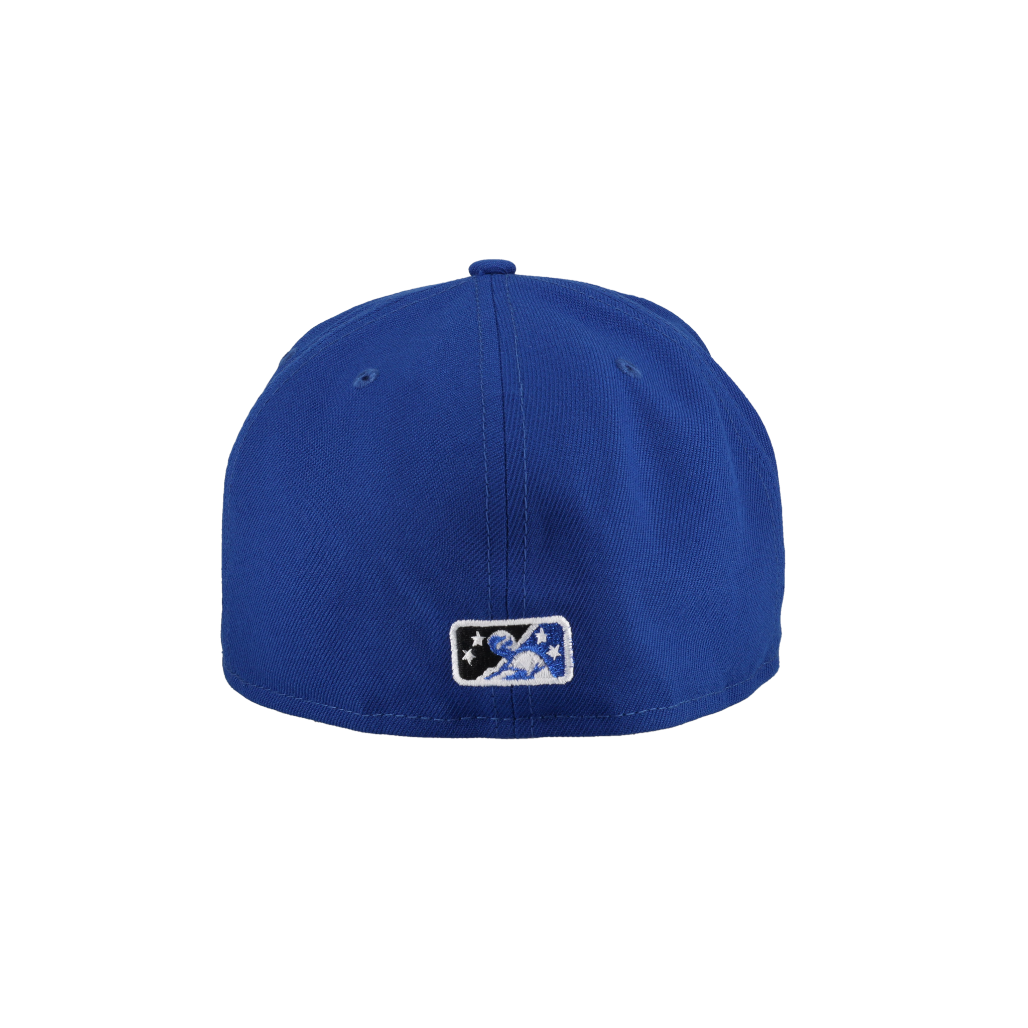 Great Lakes Loons Blue 60th Anniversary Patch 59Fifty Fitted Hat