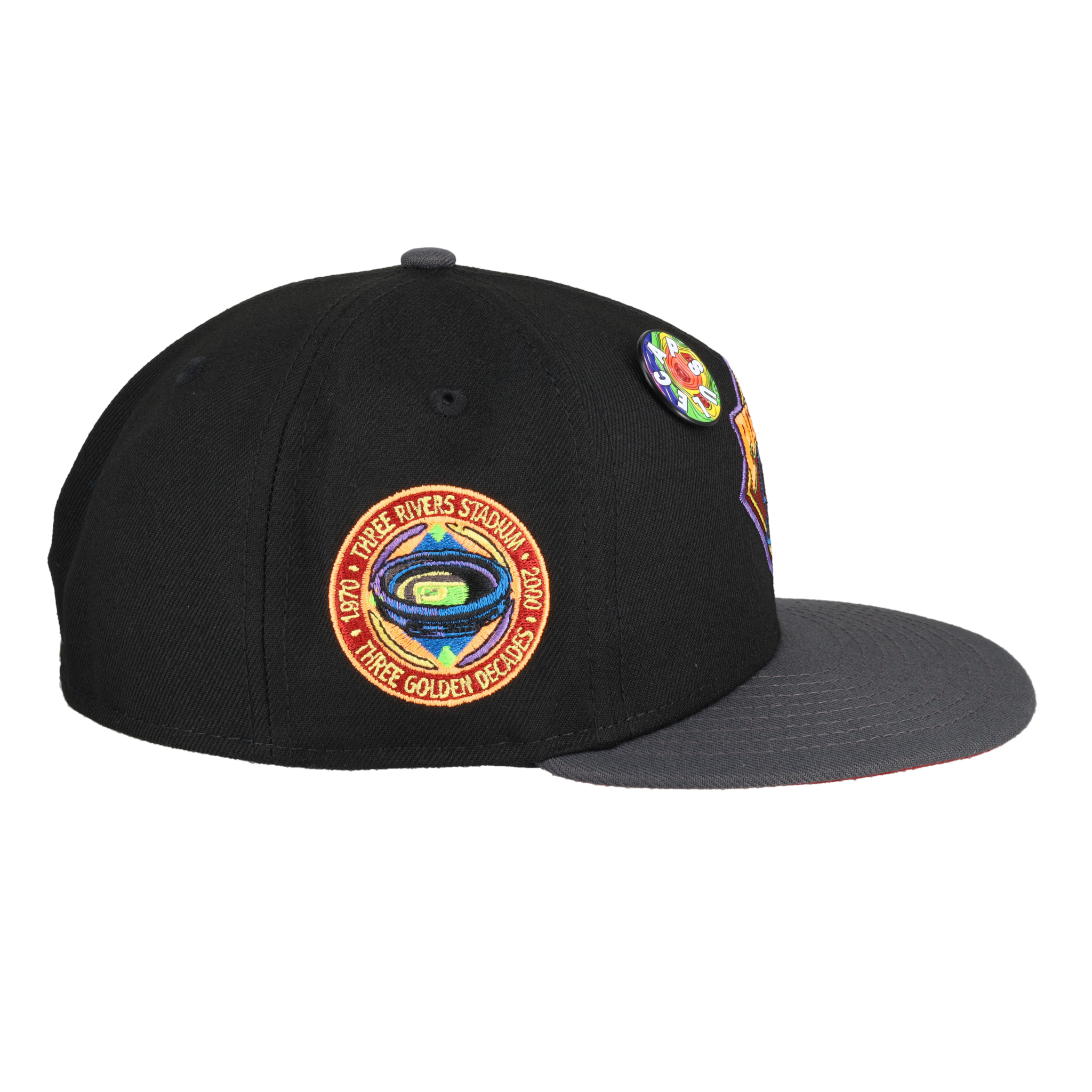 Pittsburgh Pirates Capsule Doppler Radar Collection Three Rivers Stadium Fitted Hat