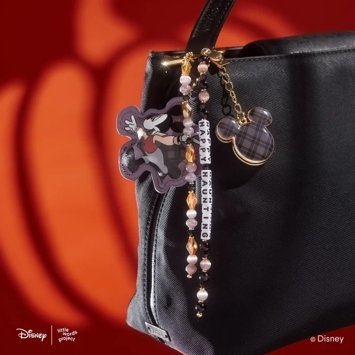 Little Words Project Mickey Mouse 'Happy Haunting' Plush Bag Charm