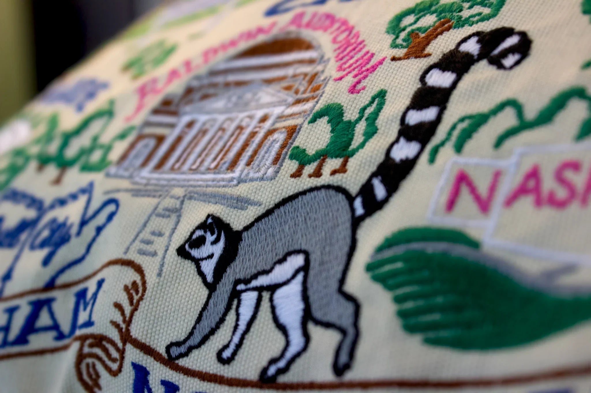 Duke University Collegiate Embroidered Pillow by CatStudio by Quirks! at Shirley Shoppe