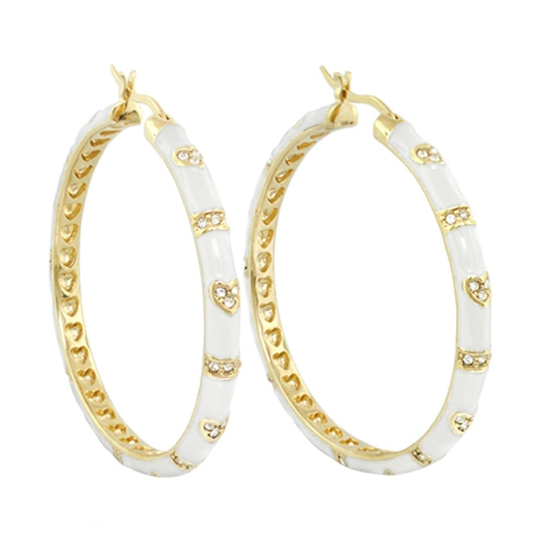 Pave Love Earrings