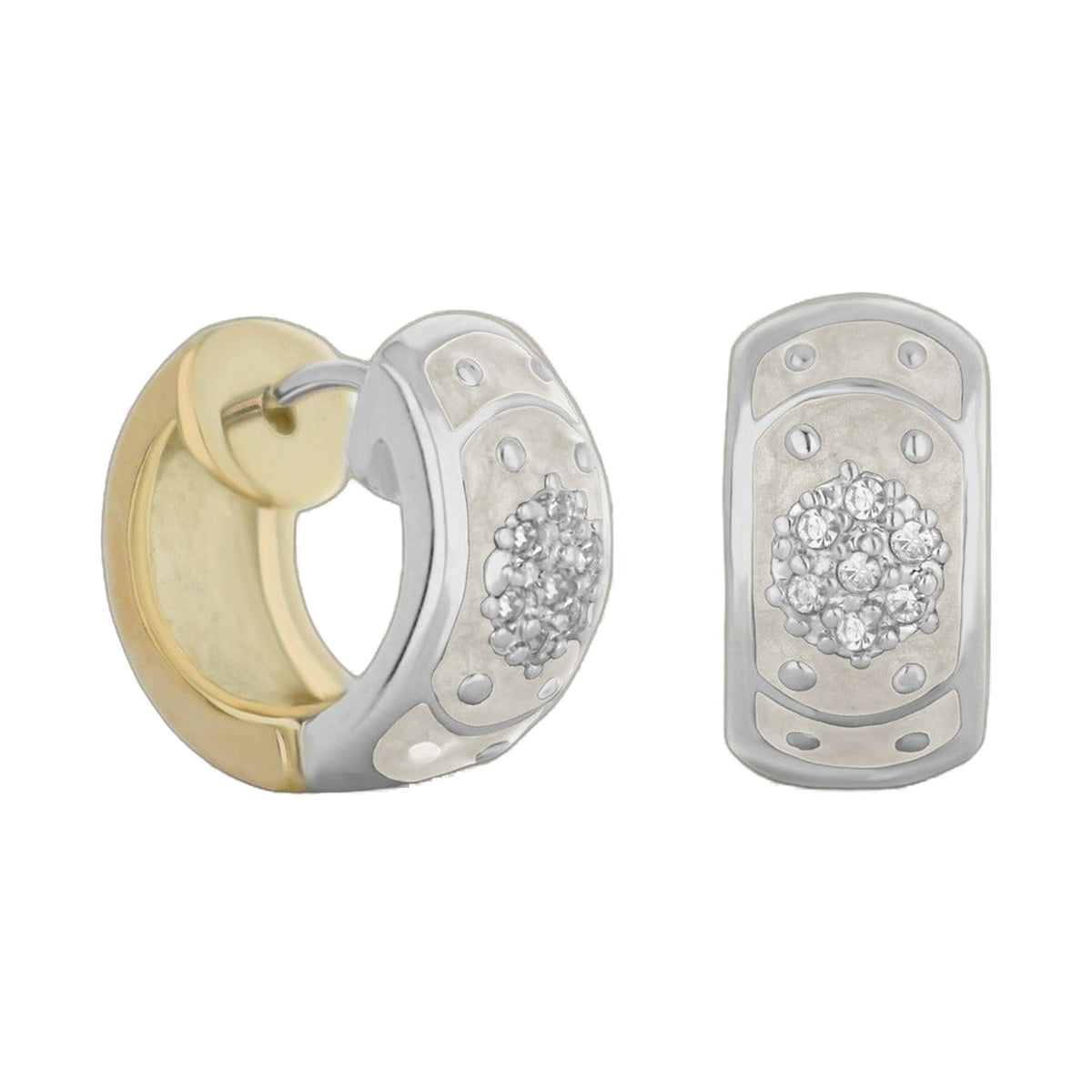 Enamel Crystal Huggies
