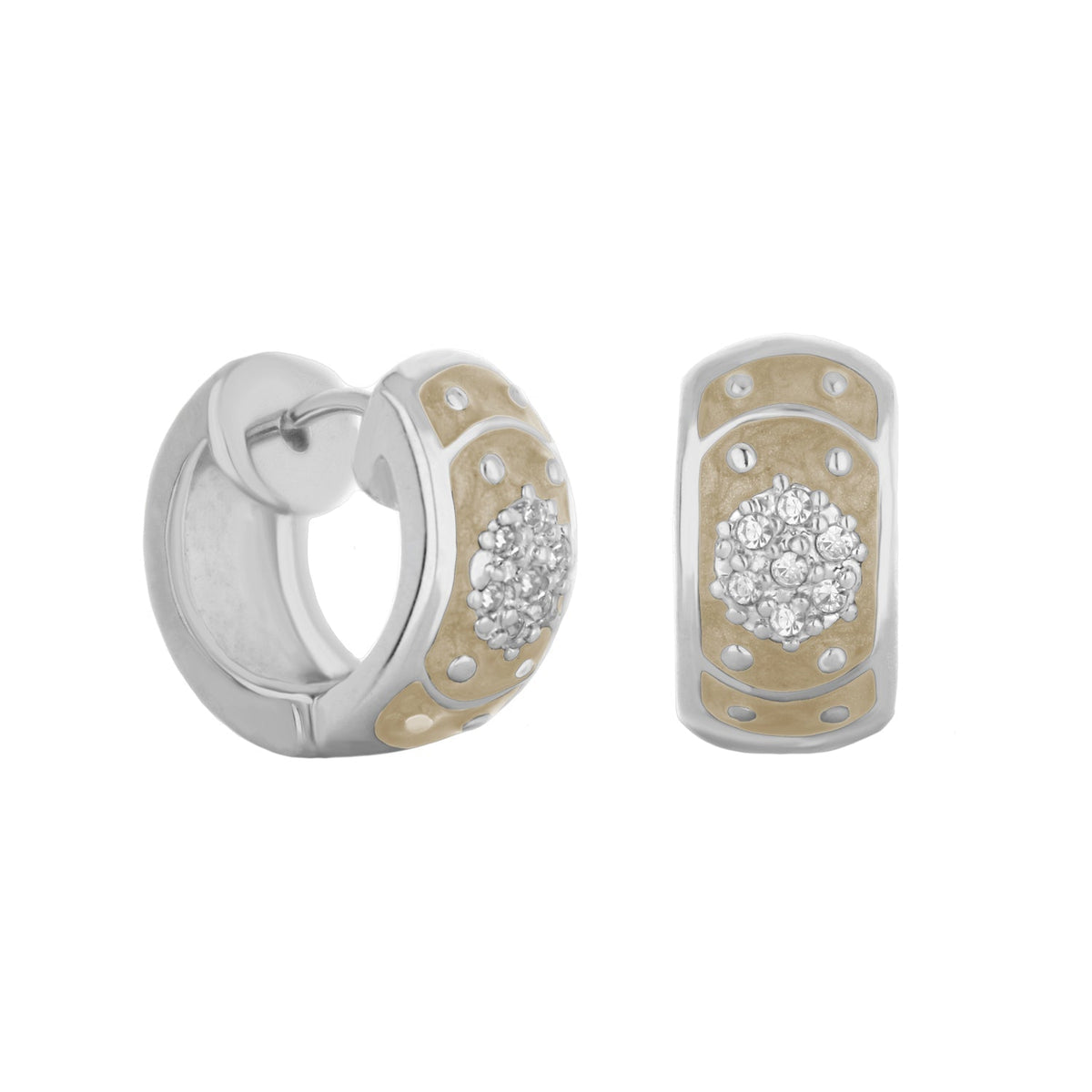 Enamel Crystal Huggies
