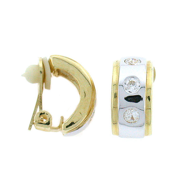 Socialite Earrings — Crystal Station Clip