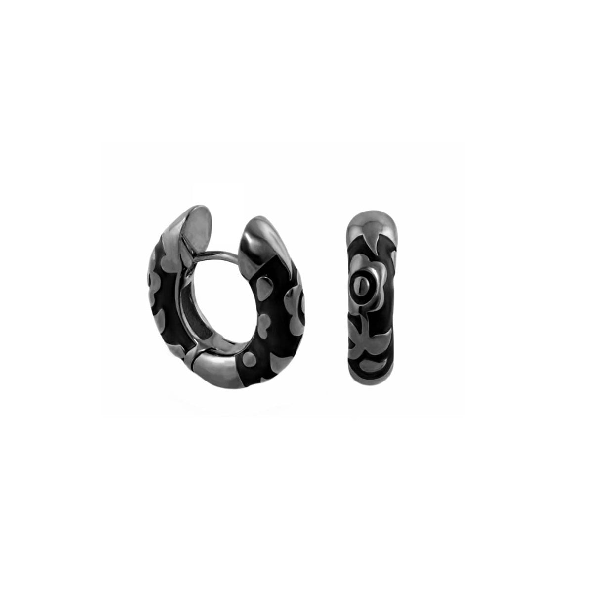 Flowers by Orly Earrings — Contrast Flower Huggie