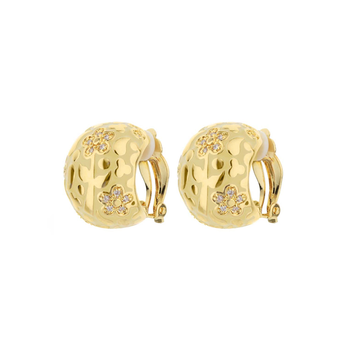 Flowers by Orly Dome Earrings