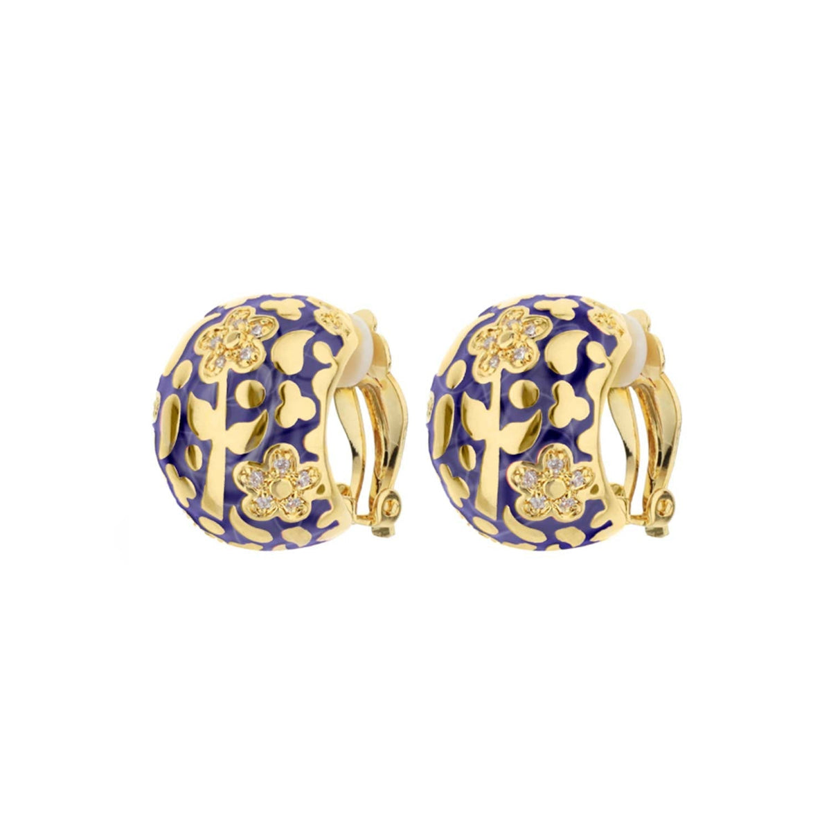 Flowers by Orly Dome Earrings