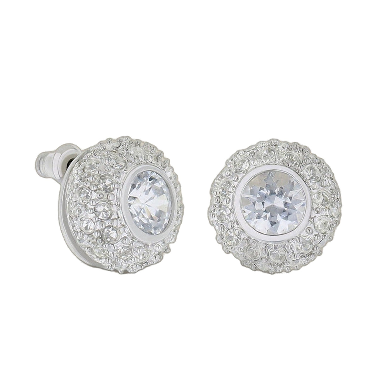 Pave Donut Earrings