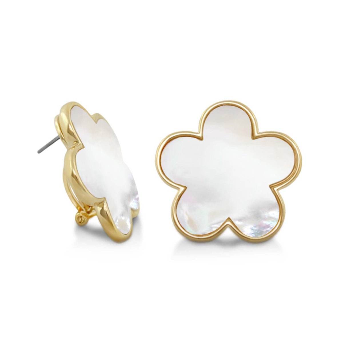 Natural Daisy Earring