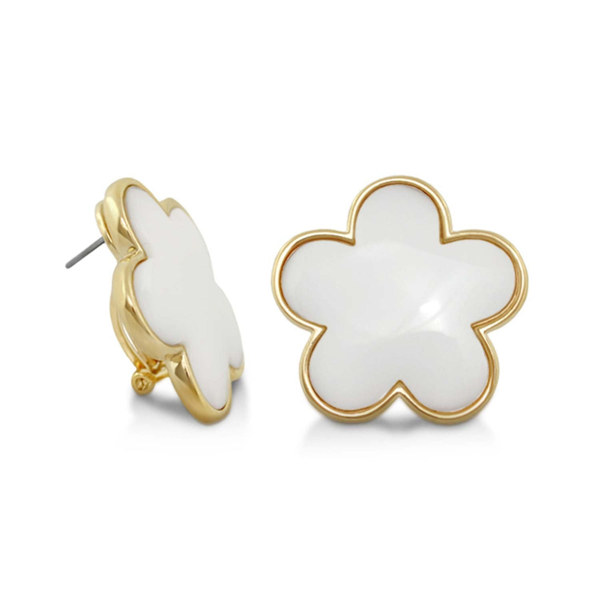 Natural Daisy Earring