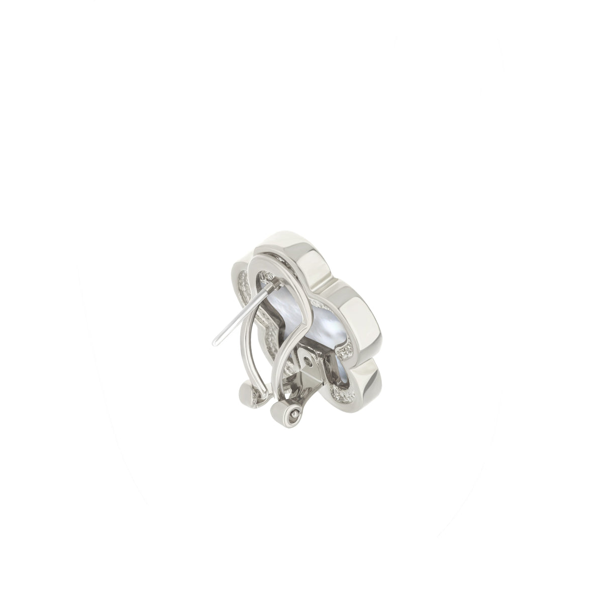 Daisy Love Earrings — Framed Flower Clip
