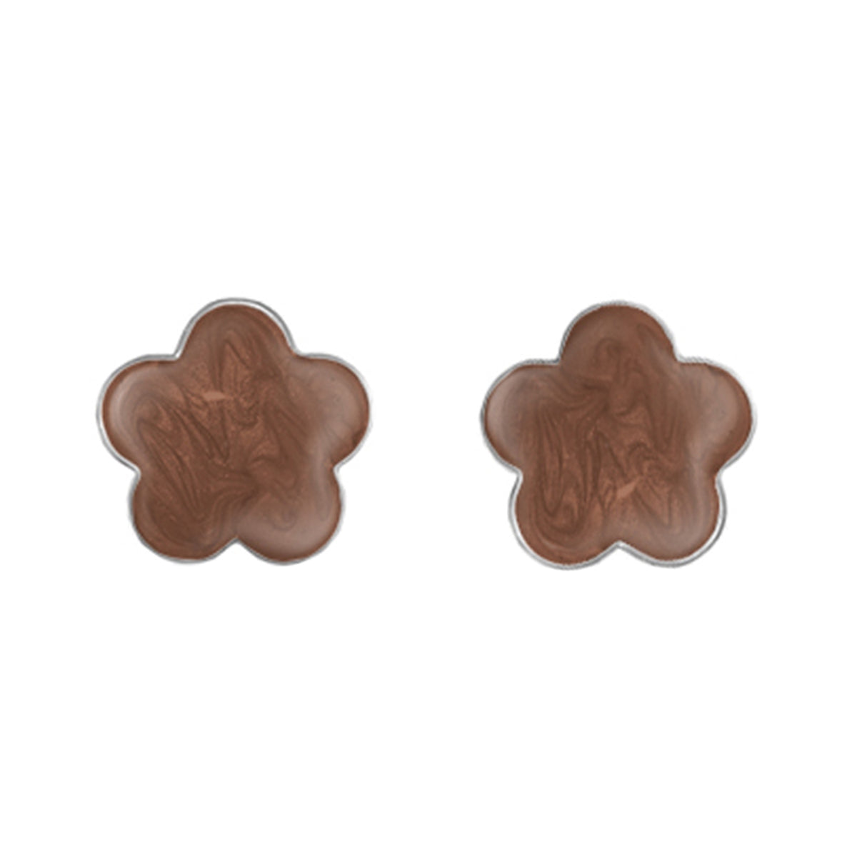 Daisy Love Earrings — Cocoa Flower