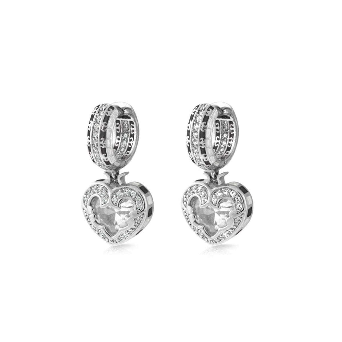 Renaissance Heart Earrings
