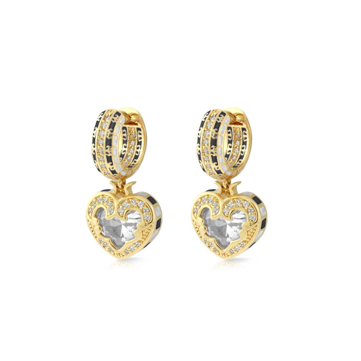 Renaissance Heart Earrings