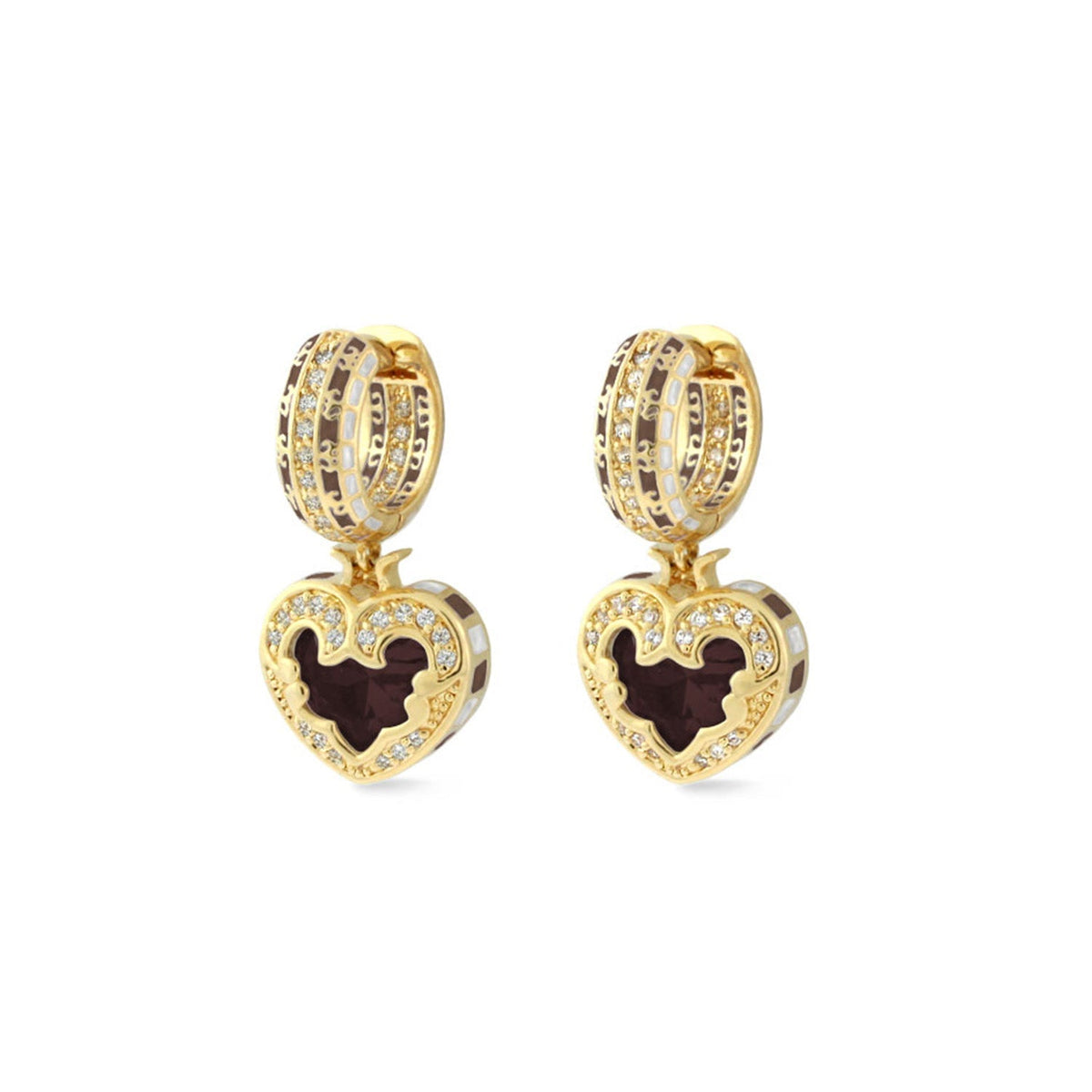 Renaissance Heart Earrings