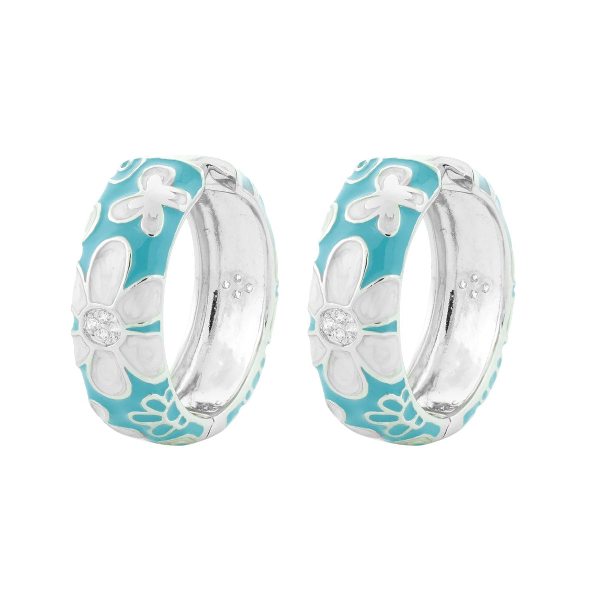Butterfly Hoop Earrings