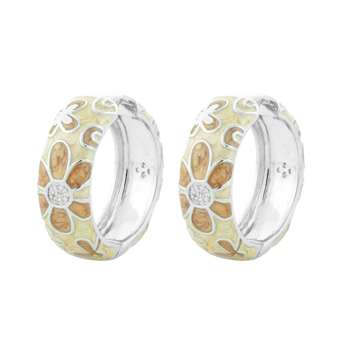 Butterfly Hoop Earrings