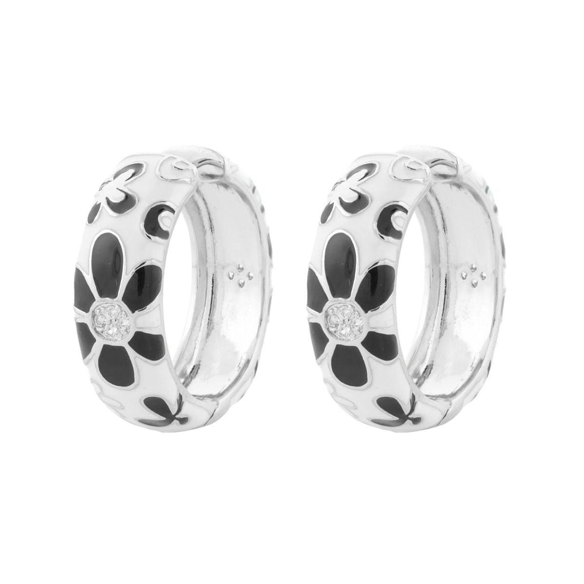 Butterfly Hoop Earrings