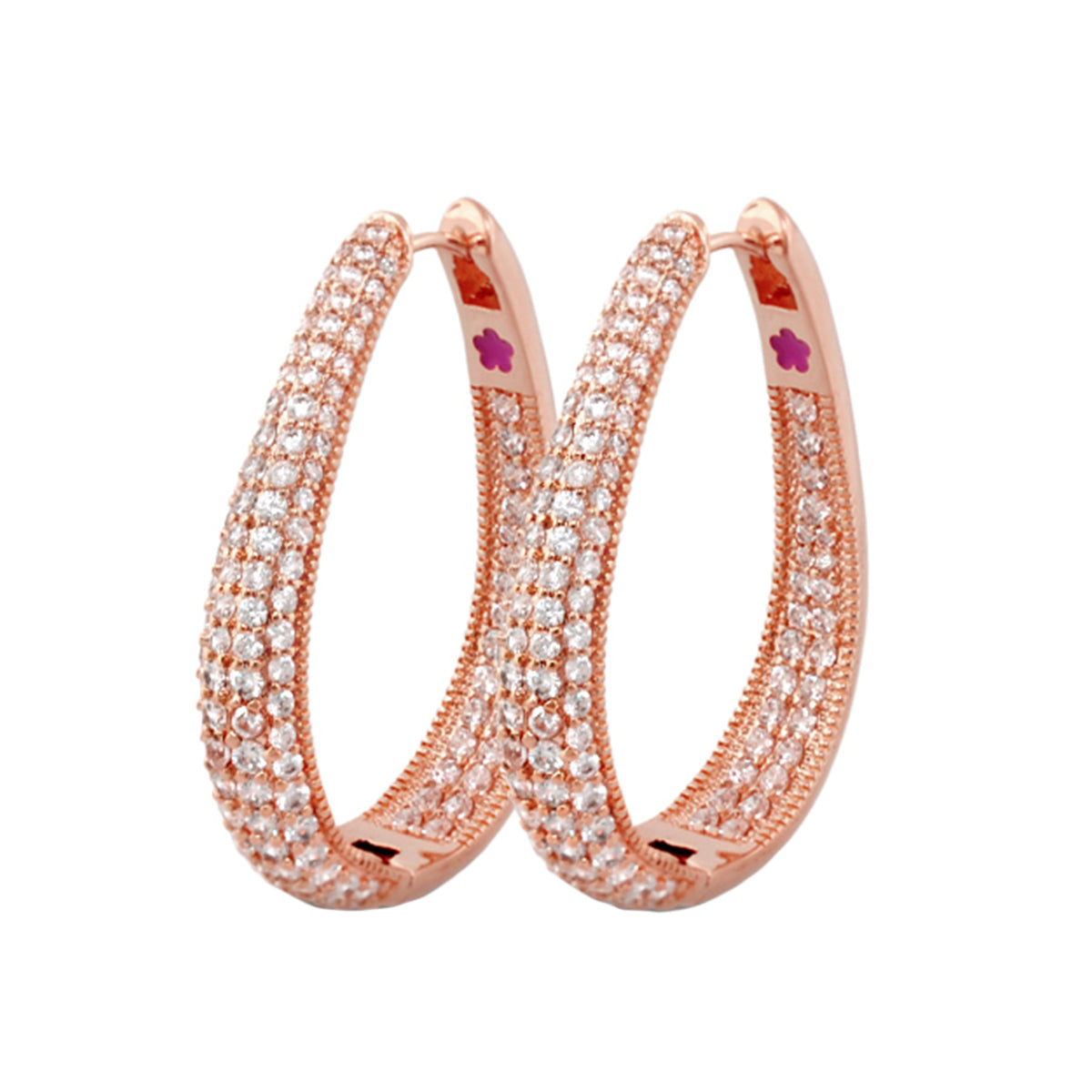 Glamour Pave Earrings