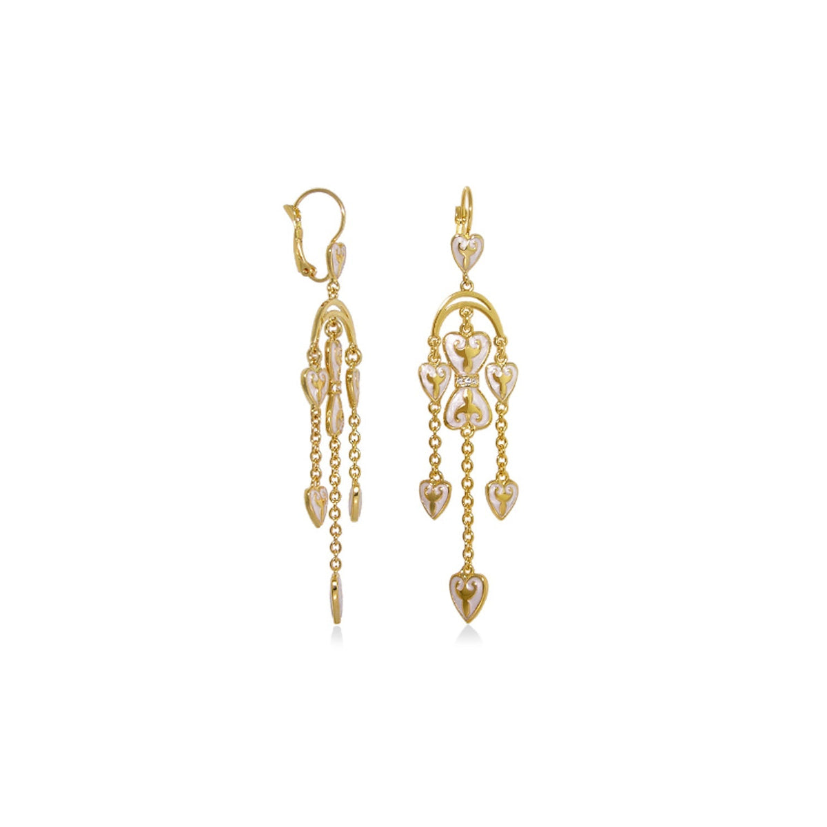 Bows and Hearts Earrings