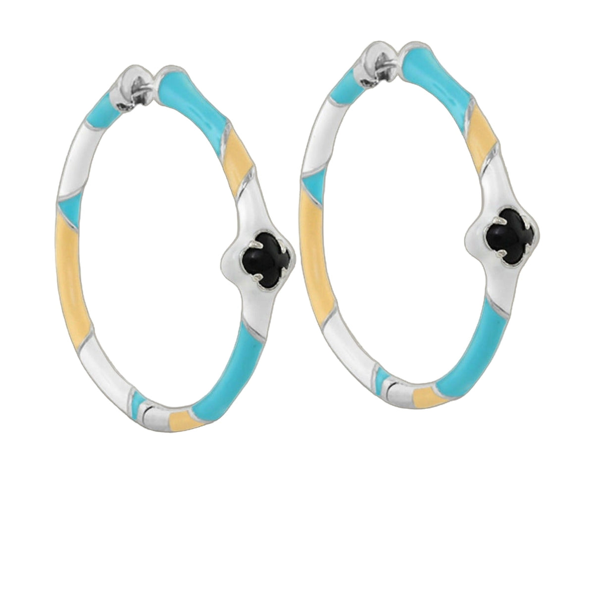 Clover and Clover Again — Enamel Hoop