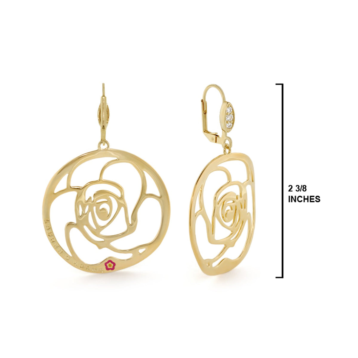 Rose Petal Earring