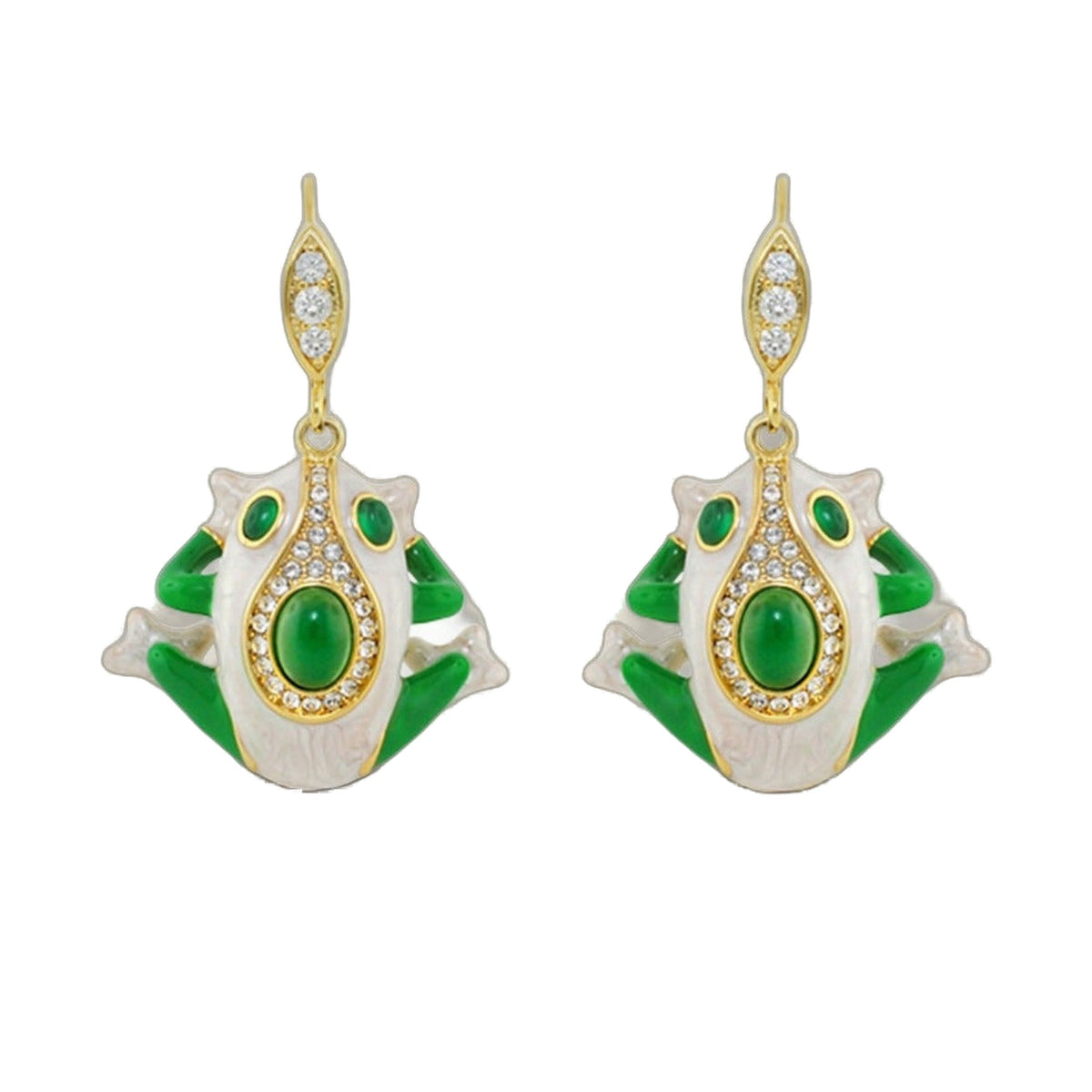 Eau Frog Earrings