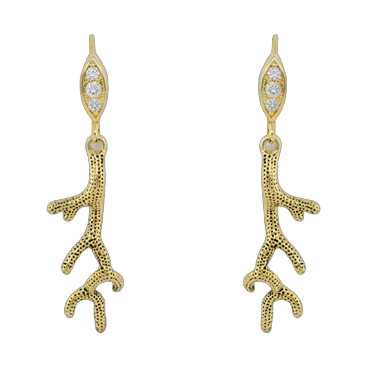 Eau Coral Earrings