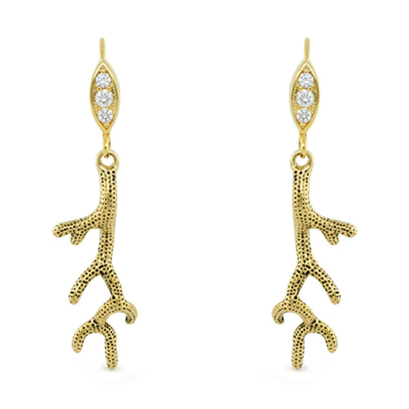Eau Coral Earrings