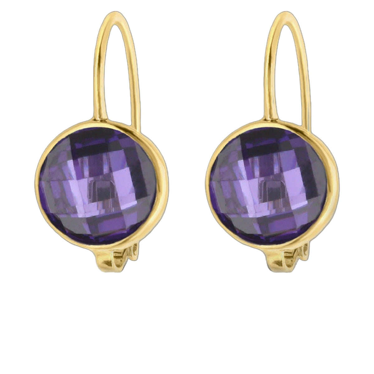 June Birthstone Color Earrings