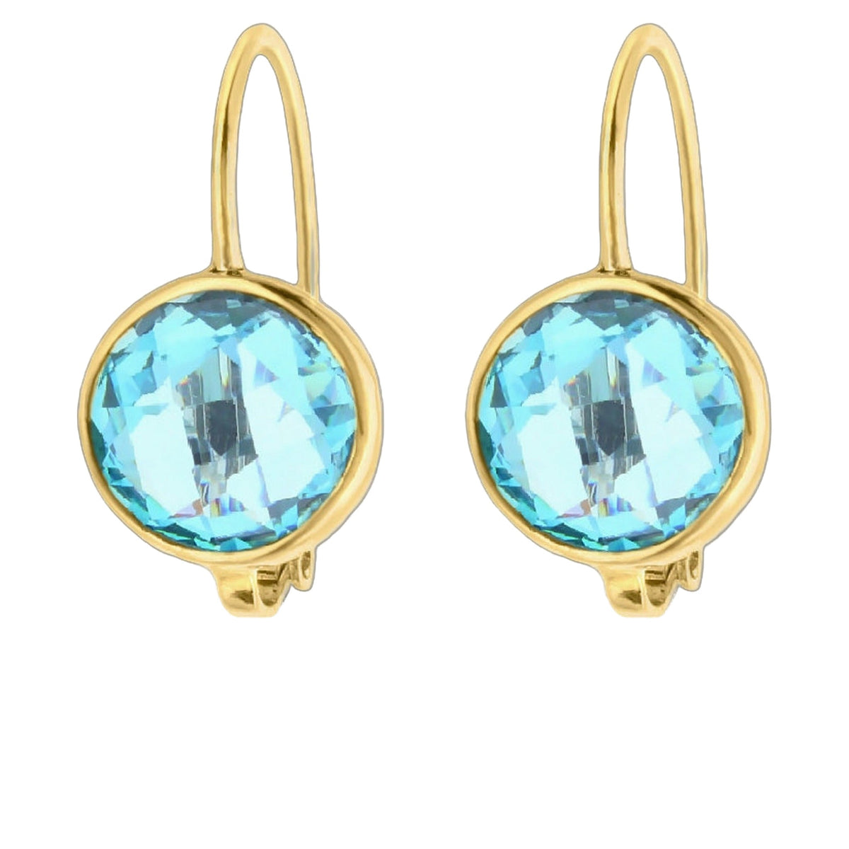 March Birthstone Color Earrings