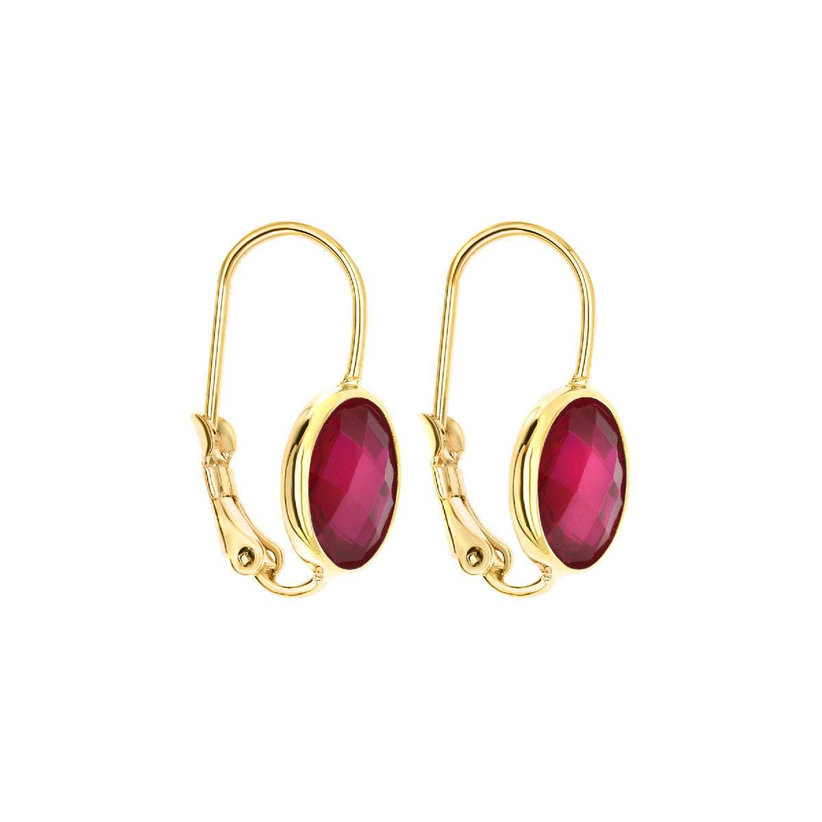 July Birthstone Color Earrings