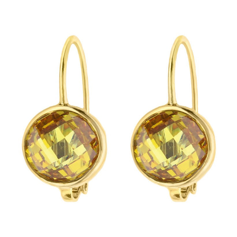 November Birthstone Color Earrings