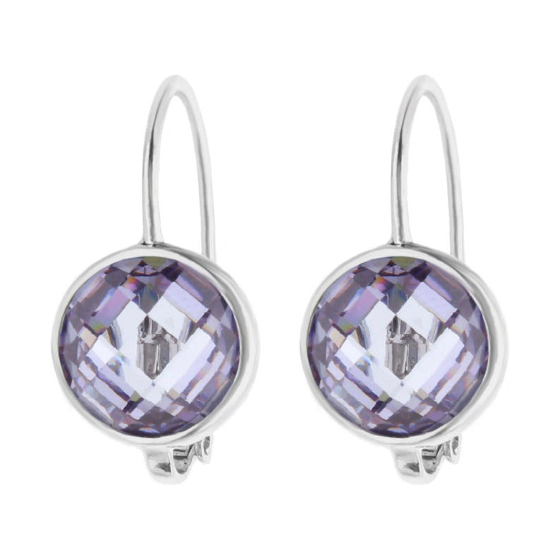 June Birthstone Color Earrings