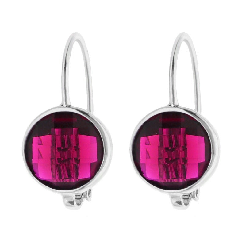 July Birthstone Color Earrings