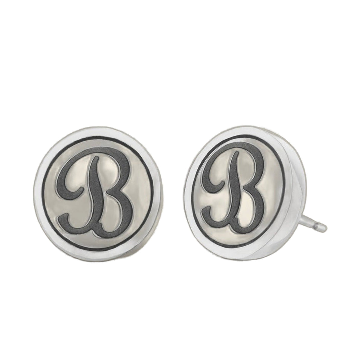 Initial B Earring