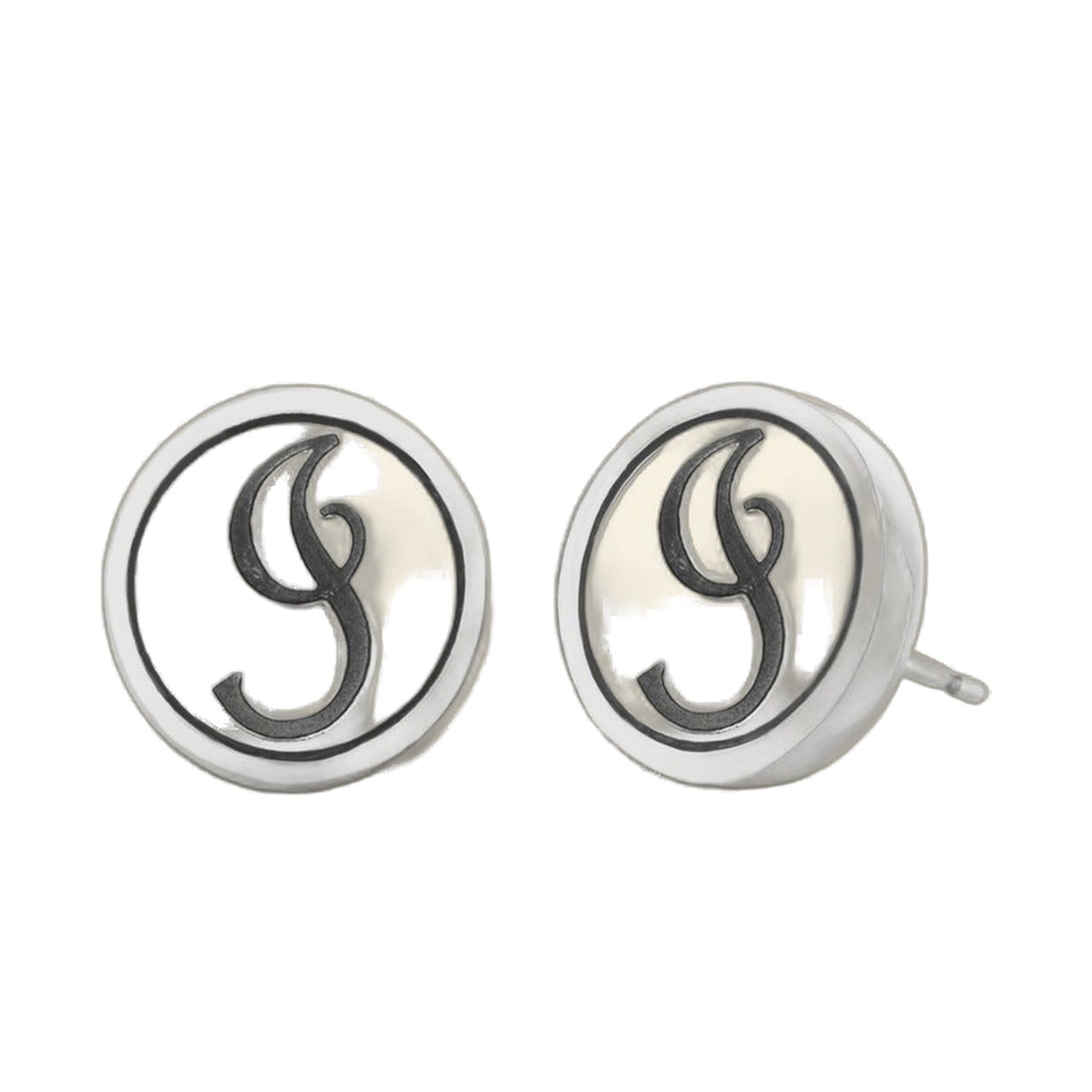 Initial I Earring