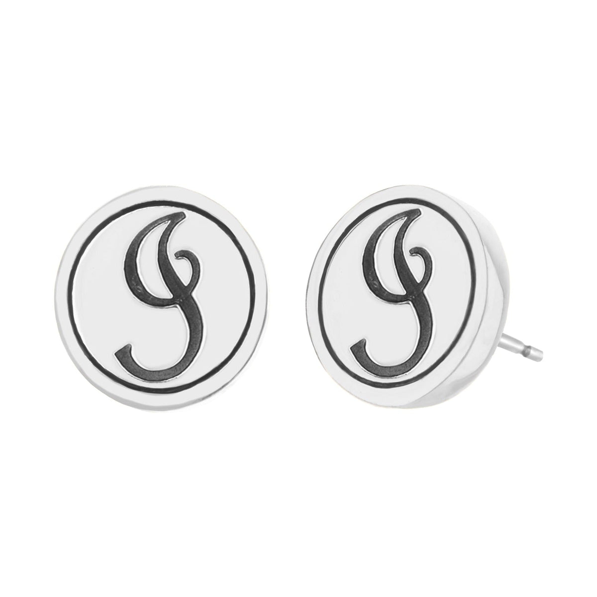 Initial I Earring